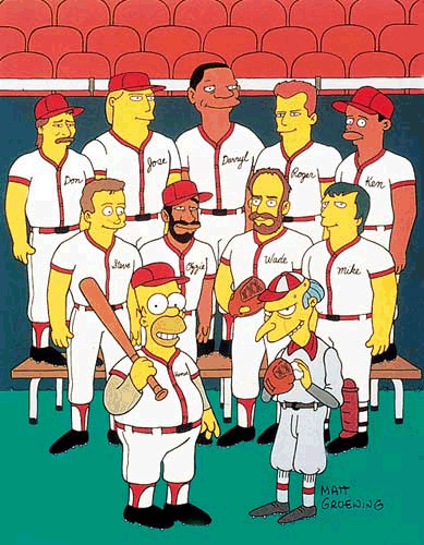 Simpsons Baseball
