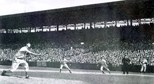 Ted Williams pitching