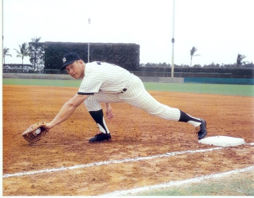 Mickey Mantle Spring Training First Base