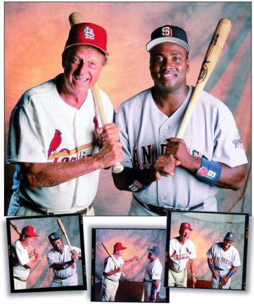 Stan Musial & Tony Gwynn