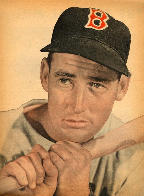 Ted Williams Close Up