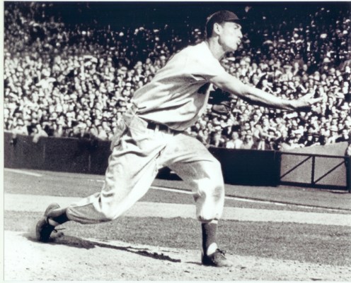 Ted Williams On Mound