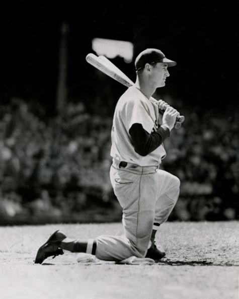 Ted Williams waiting