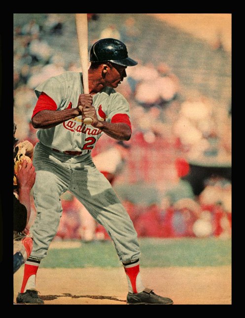Curt Flood in color