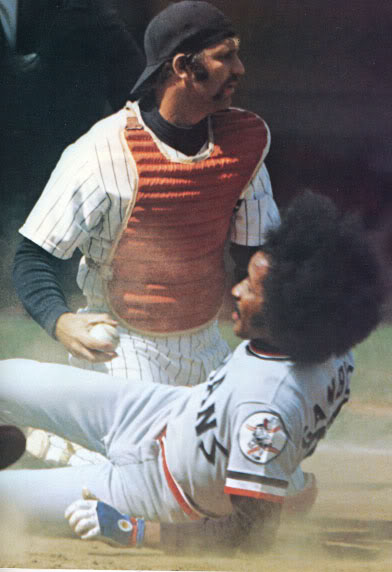 Thurman Munson & Oscar Gamble 1974