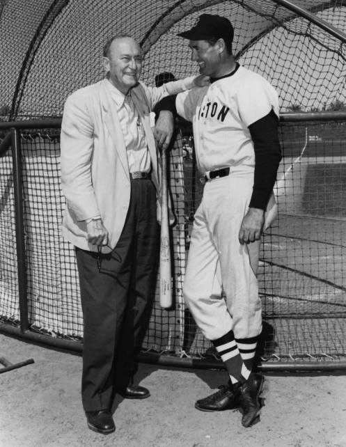 Ty Cobb and Ted WIlliams