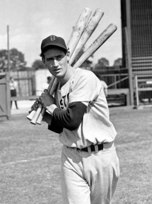 Ted Williams bats