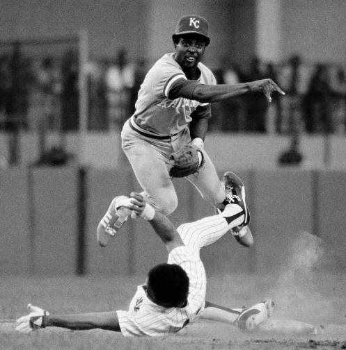 Frank White and Willie Randolph