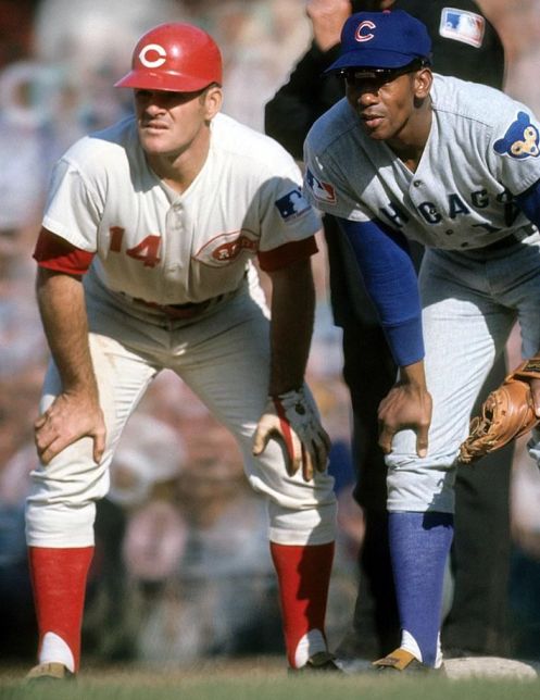 Pete Rose & Ernie Banks