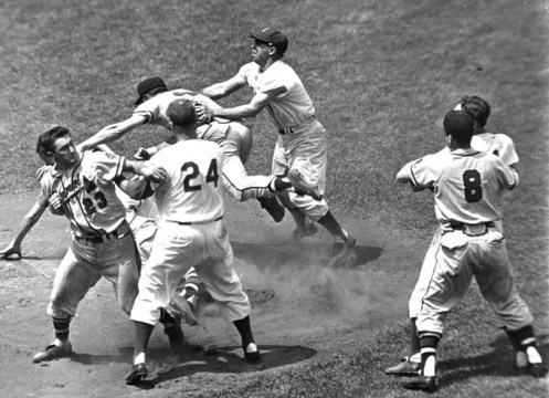 Dodgers Braves Brawl 1957