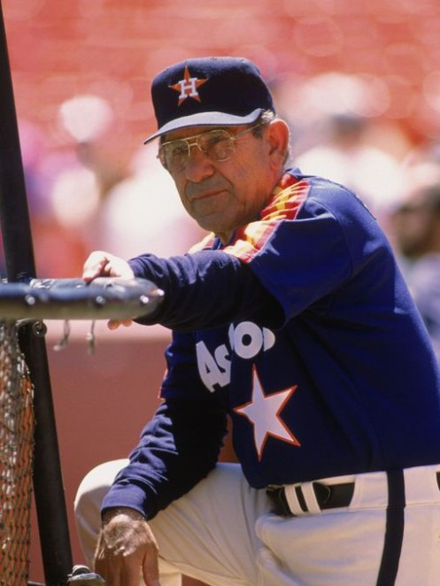 Yogi Berra Astros Coach