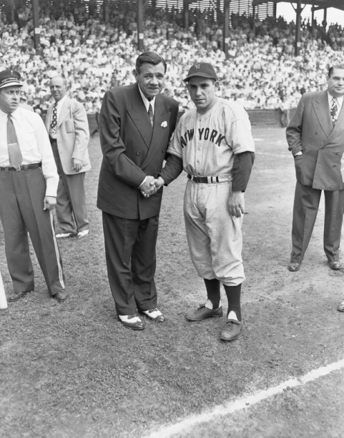 Yogi Berra Babe Ruth